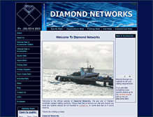 Tablet Screenshot of diamond-nets.com